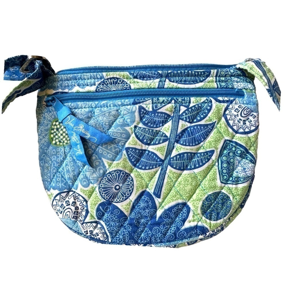 Rare Vera Bradley Lizzy in Doodle Daisy Shoulder bag purse crossbody floral - Picture 4 of 7